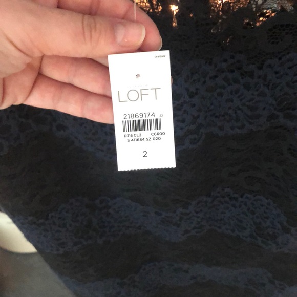 LOFT Lace Dress - Picture 3 of 5